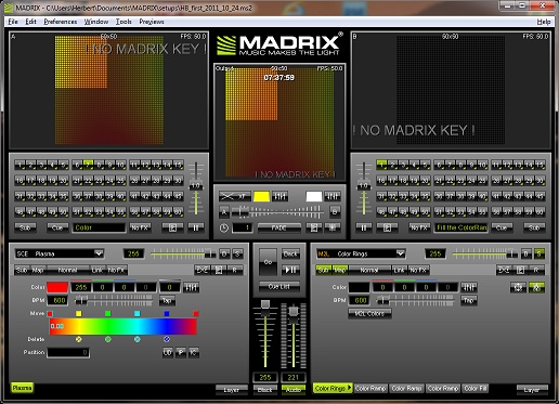 Screenshot madrix