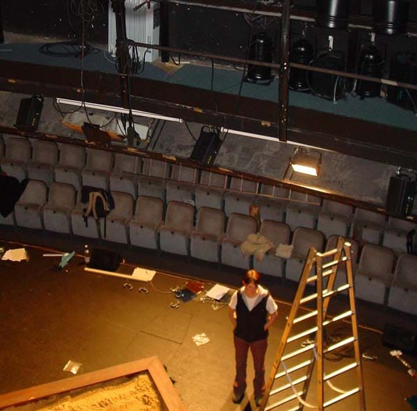 Stadttheater Paderborn mit blick auf die Bühne