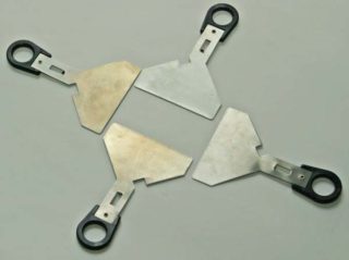 Blendenschieber Metall