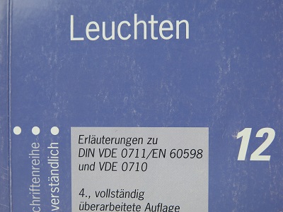 Buchtitel zur Leuchtennorm