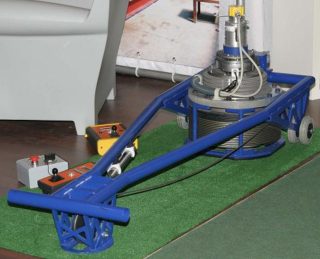 Mobieler Punktzug Stahlseil
