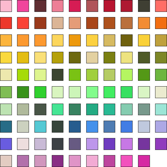 99 Farben für TM-30