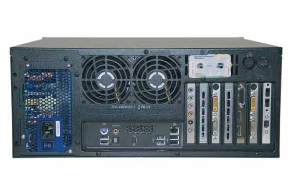 Medienserver ArKaos rückseite