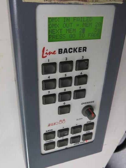 DMX-Test und Havarie Unit