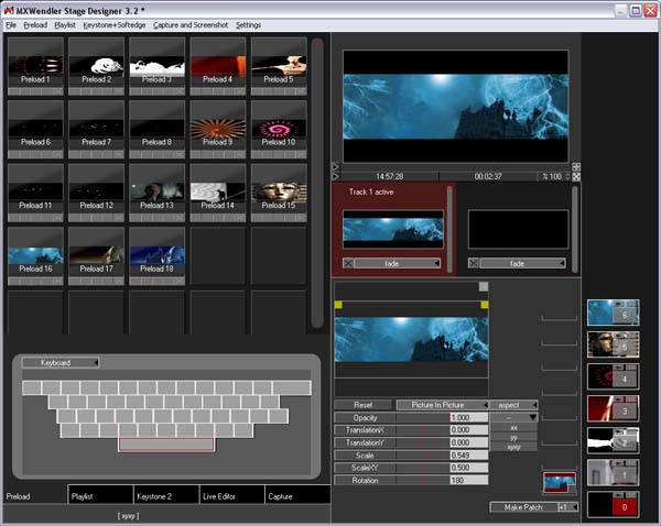 Screenshot Medienserver