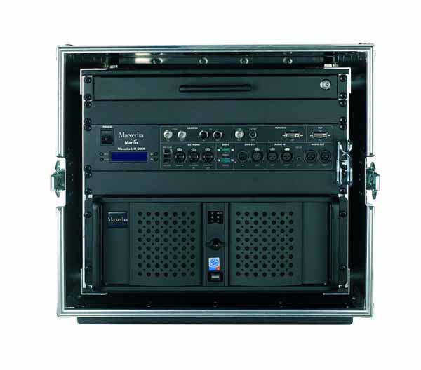 Maxedia PRO in flightcase