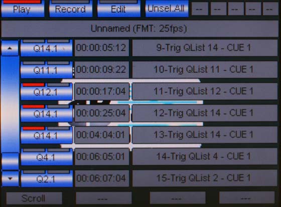 Screenshot SMPTE Zuordnung