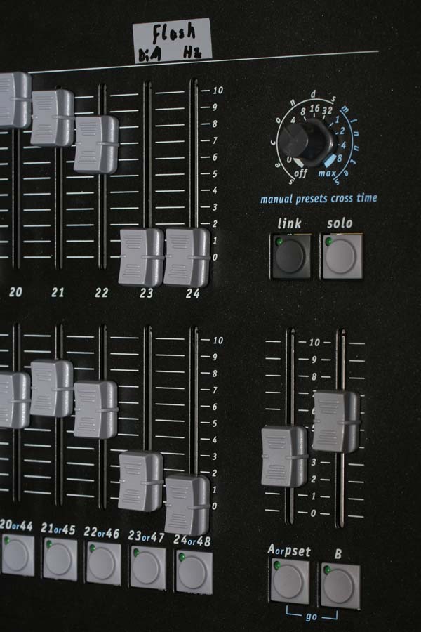 Crossfader mit Go