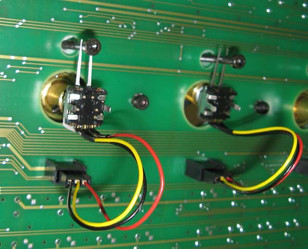 Regia Encoder von Platine entkoppelt
