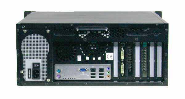 Rückseite MEdienserver