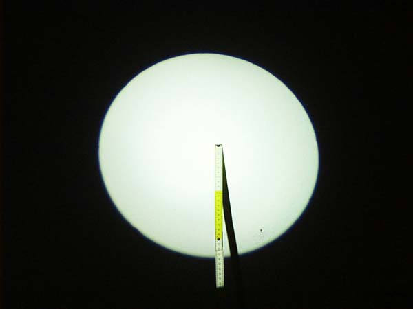 Gedimmtes Lichtfeld
