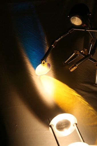 Dichrofilten im Lichtkegel