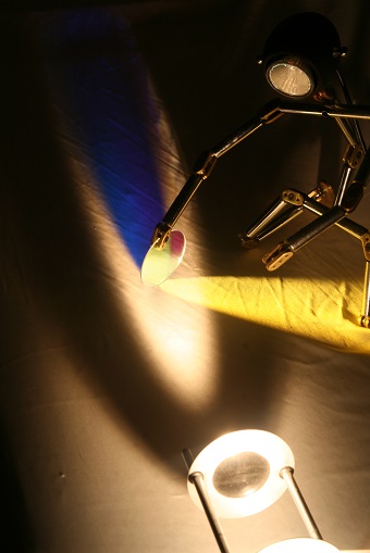 Dichrofilten im Lichtkegel