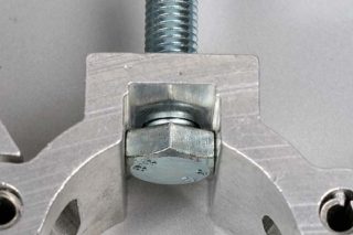 Schraube im Coupler
