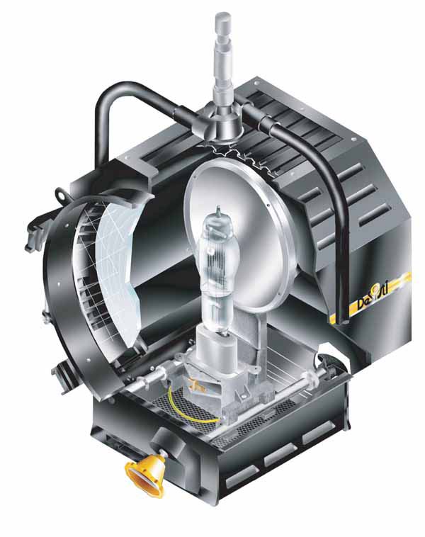 Quartz Fresnel Aufbau